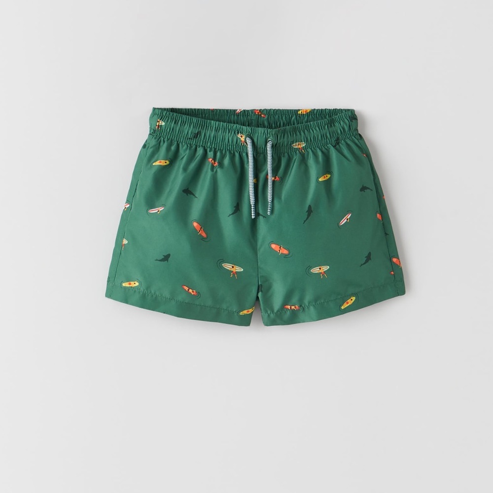 NWOT Zara swim trunks